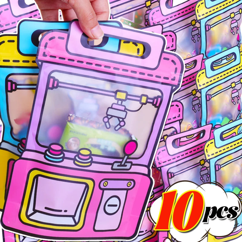 Bolsas de Empaque para Snacks – Diseño Máquina de Garras 🎁🍬