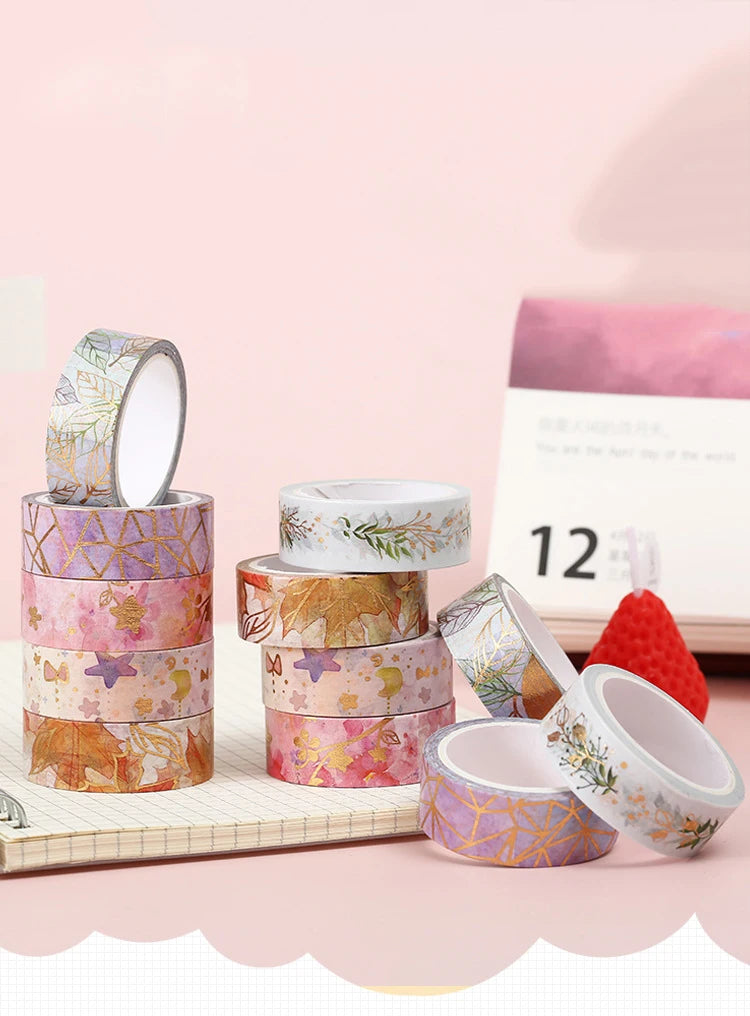 Set de Washi Tape Sakura – 6 rollos de inspiración primaveral ✨🌸