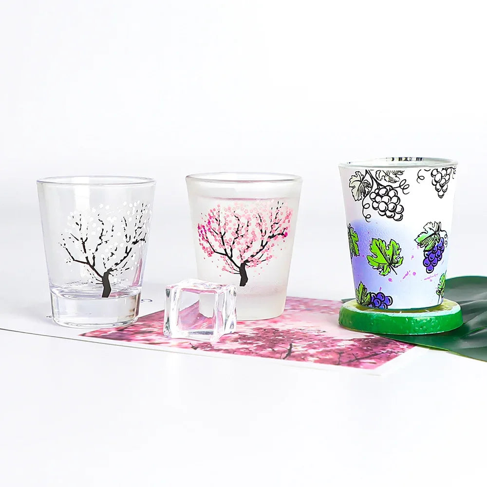 Set de 4 Vasos Shot Sakura cambian de color –  🌸 🥃