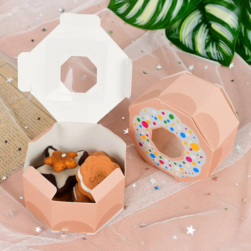 Set de 10 Cajas Temáticas de Donuts