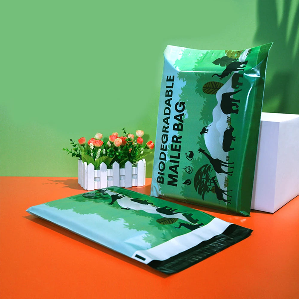 10Pcs Bolsas de Envío Biodegradables D2W 🌱📦