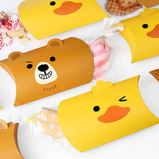 12Pcs Cajas de Regalo de Animales para Dulces y Galletas 🎁🍪
