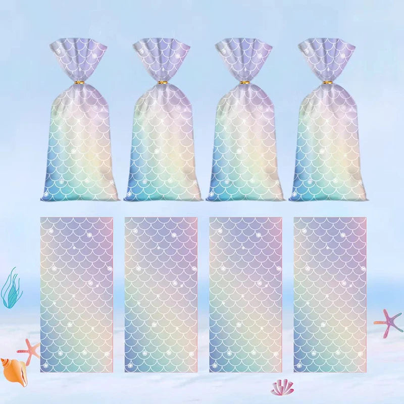 Set de 50 Bolsas Temáticas de Sirena