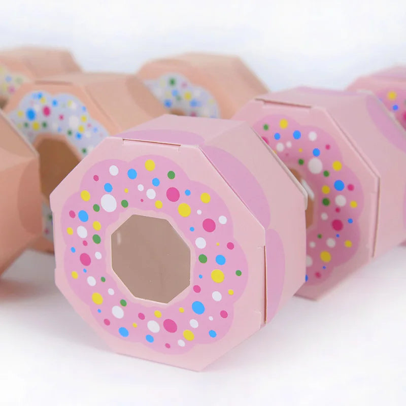 Set de 10 Cajas Temáticas de Donuts