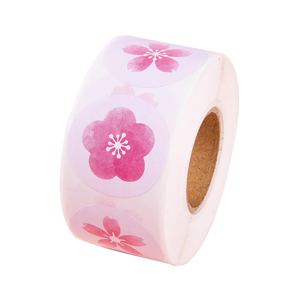 500 Stickers de Flor de Cerezo Sakura 🌸