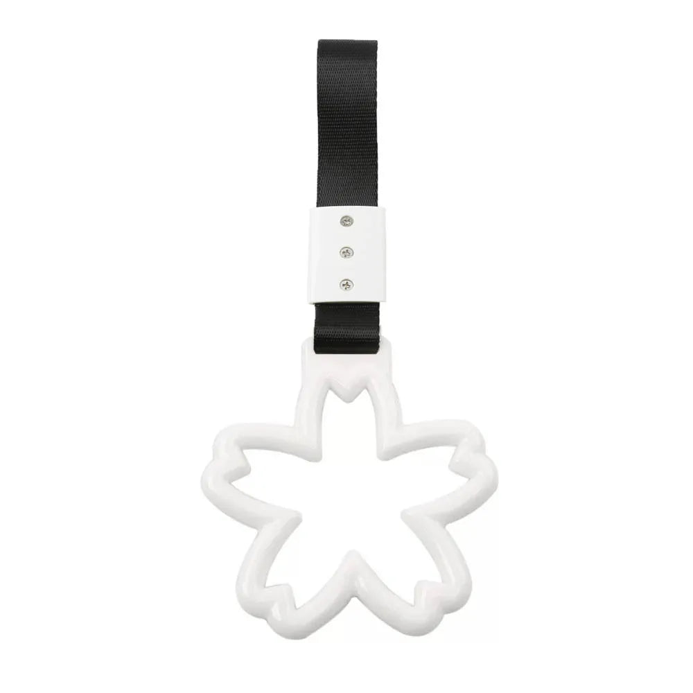 Strap decorativo para autos en forma de sakura 🚗🌸