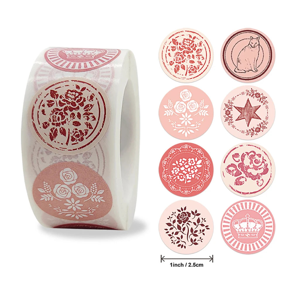 Stickers Flores Rosa 🌸