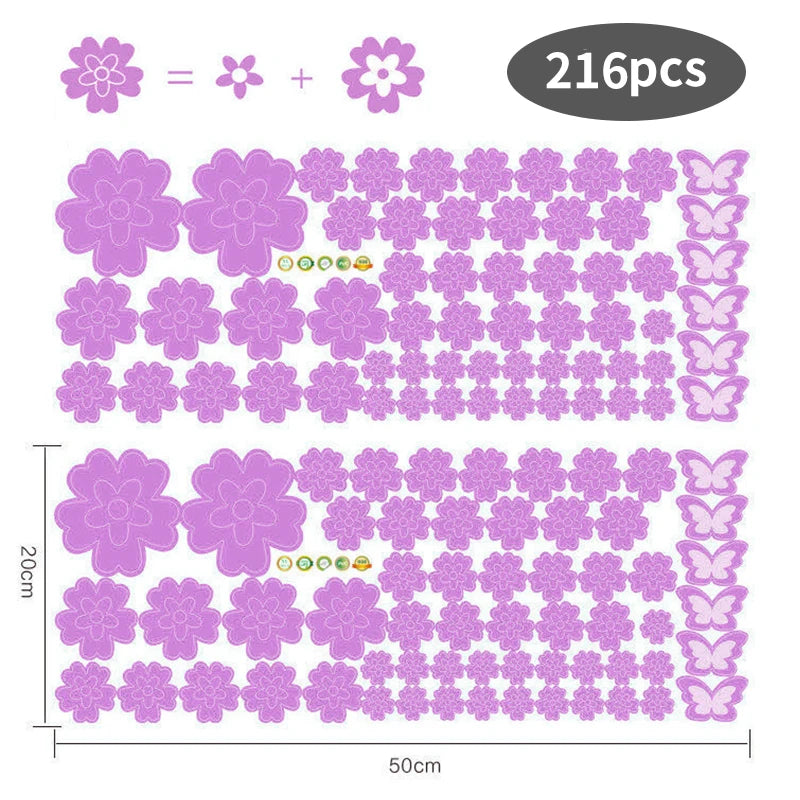 Vinilos de Sakura para Pared - 108 Pcs