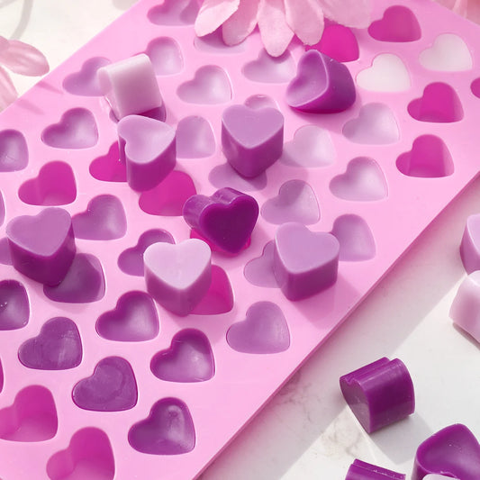 Molde de Silicona Corazón 55 Compartimentos| Aura NAtural