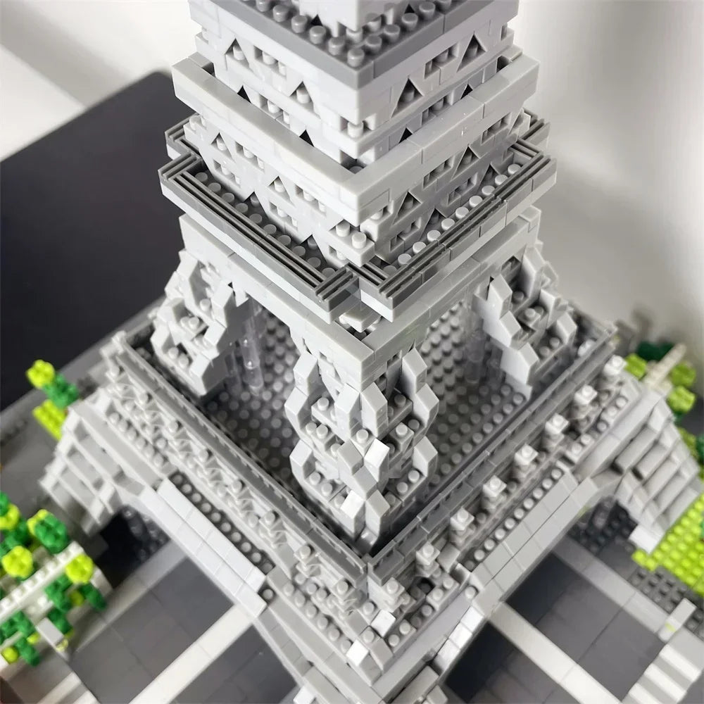 Mini Bloques de Construcción de la Torre Eiffel y escenarios de Francia 🏗️