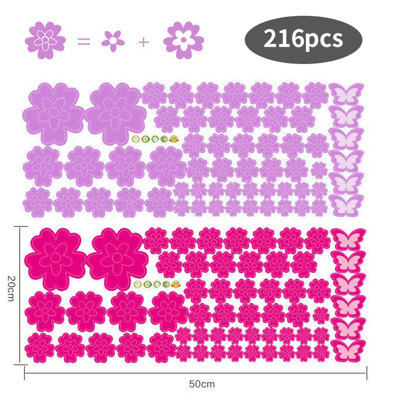 Vinilos de Sakura para Pared - 108 Pcs