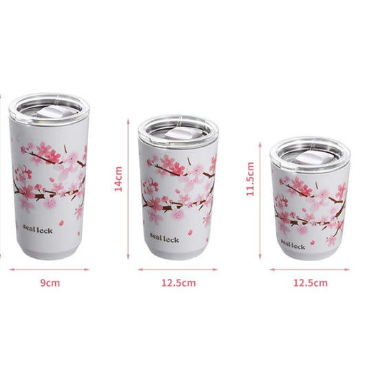 Termo Sakura en Acero Inoxidable 🌸☕