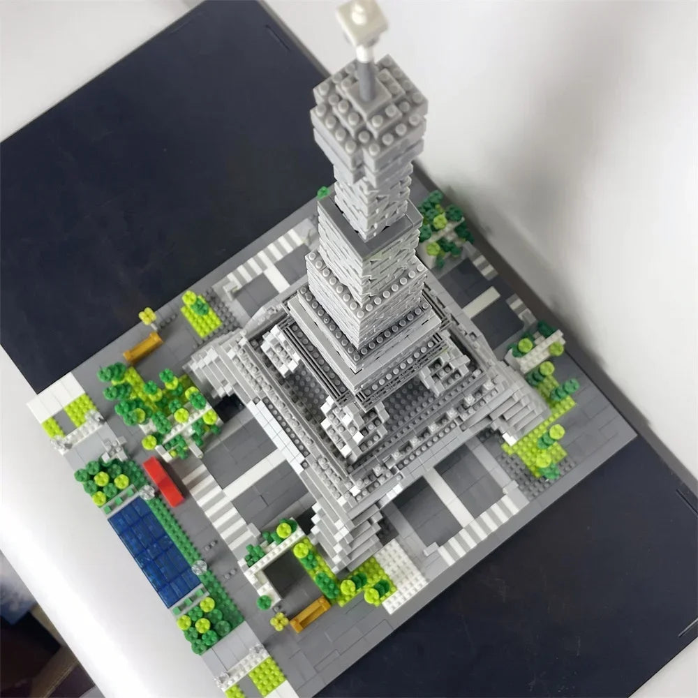 Mini Bloques de Construcción de la Torre Eiffel y escenarios de Francia 🏗️