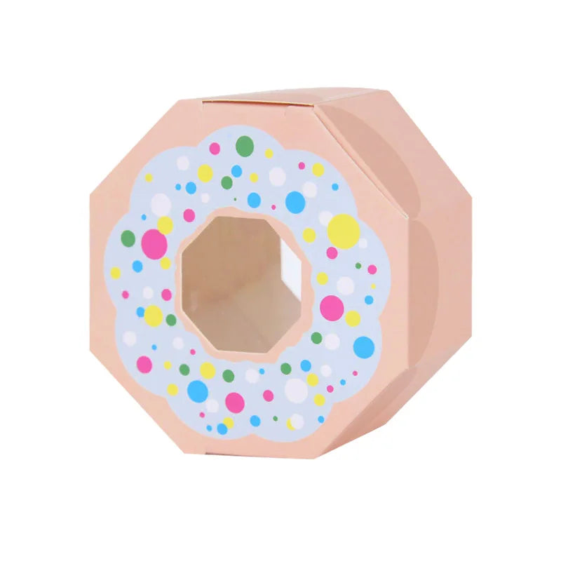 Set de 10 Cajas Temáticas de Donuts