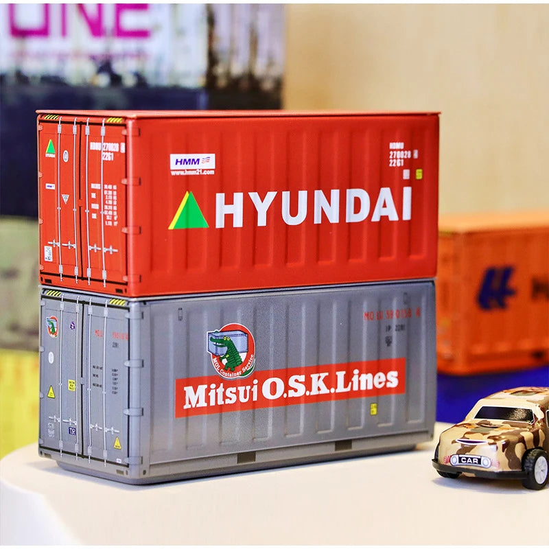 Mini Contenedores Metalicos de Colección