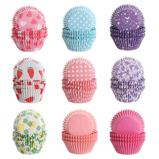 Set de 100 Moldes para Cupcakes 🧁