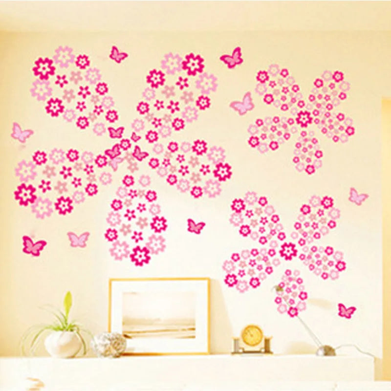 Vinilos de Sakura para Pared - 108 Pcs