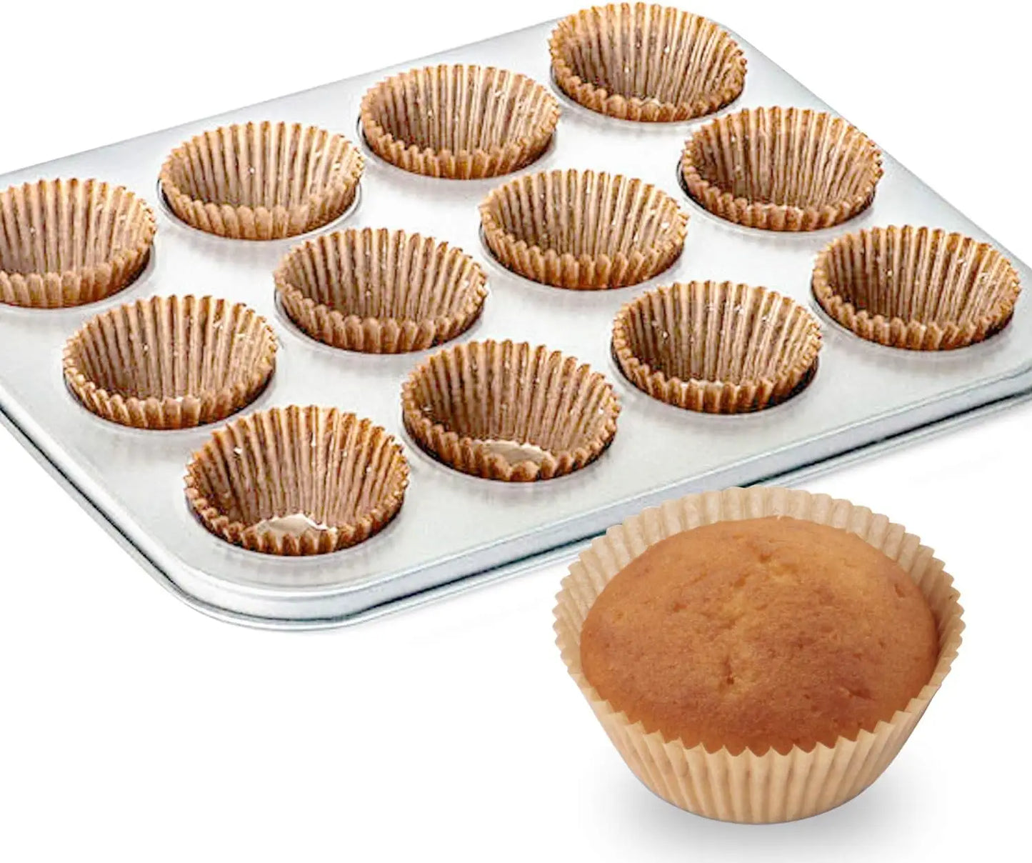 🧁 Set de Moldes para Cupcakes – 50/100/500 Piezas