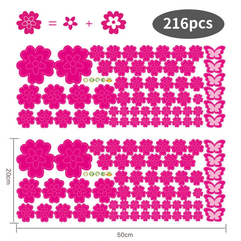 Vinilos de Sakura para Pared - 108 Pcs