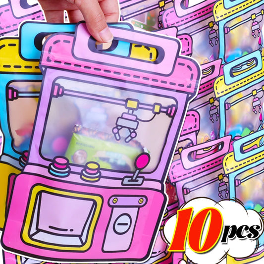 Bolsas de Empaque para Snacks – Diseño Máquina de Garras 🎁🍬