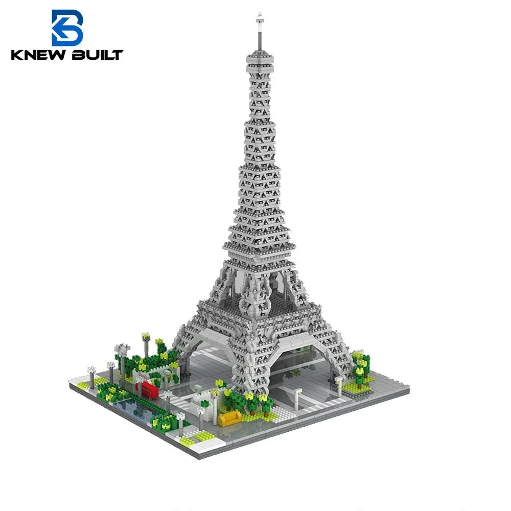 Mini Bloques de Construcción de la Torre Eiffel y escenarios de Francia 🏗️
