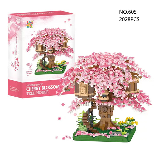 Bloques de Construcción Sakura Blossom 🌸🏡
