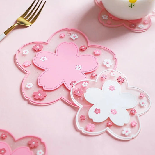 Set Posavasos Sakura X2 🌸