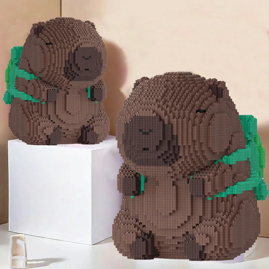 Capybara Bloques de Construcción 🦫✨
