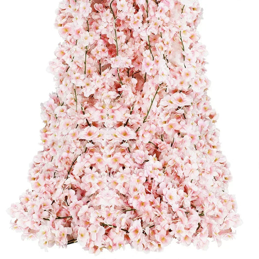 Set de flores de cerezo de 180 cm (8 unidades)