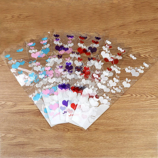 100pcs Fundas Plásticas Transparentes para Ramo de Flores🌹✨