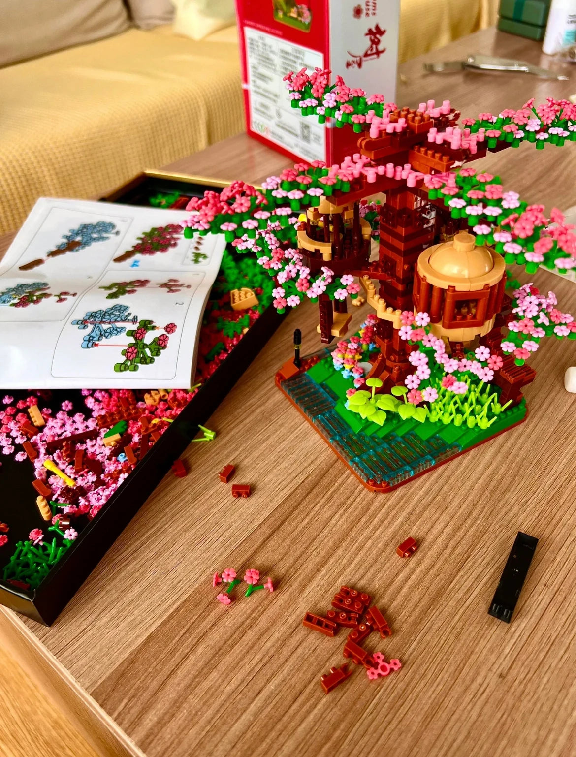 Bloques de Construcción Sakura Blossom 🌸🏡