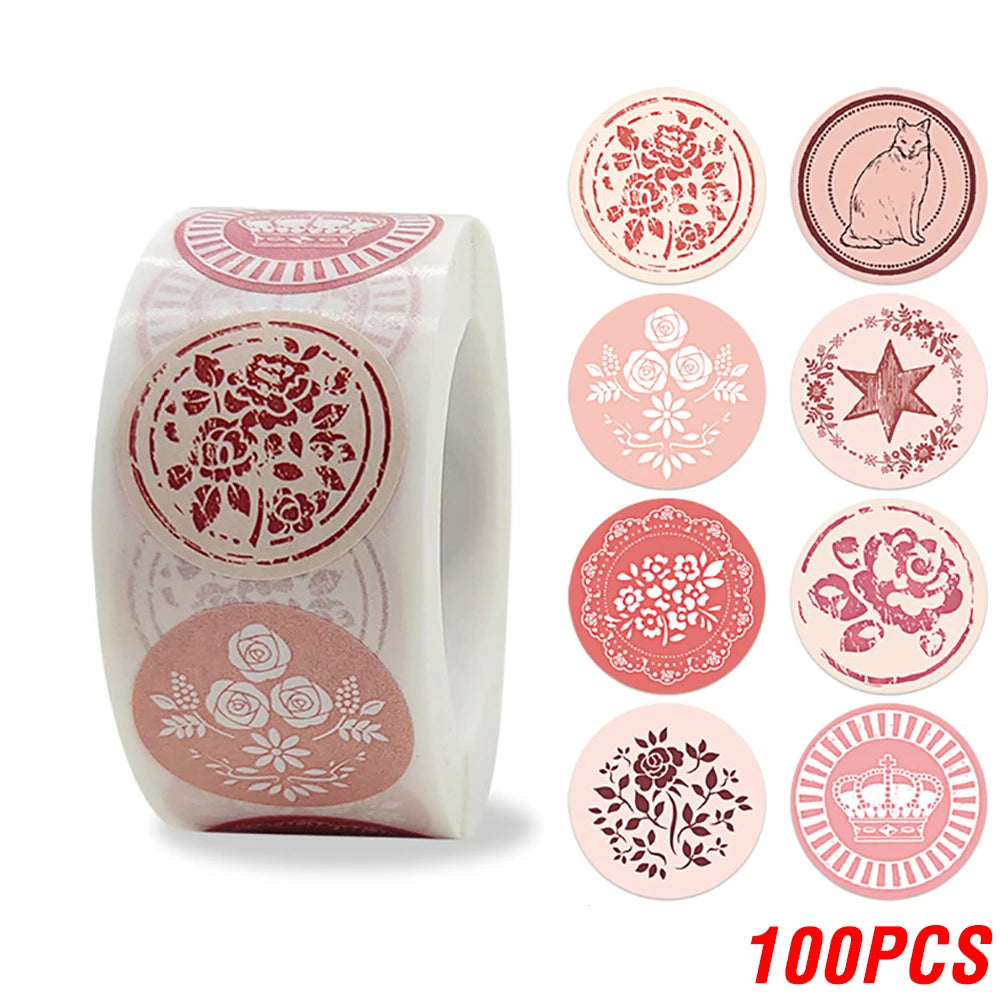 Stickers Flores Rosa 🌸