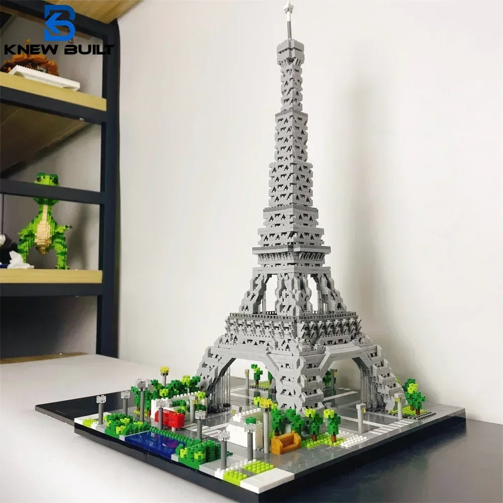 Mini Bloques de Construcción de la Torre Eiffel y escenarios de Francia 🏗️