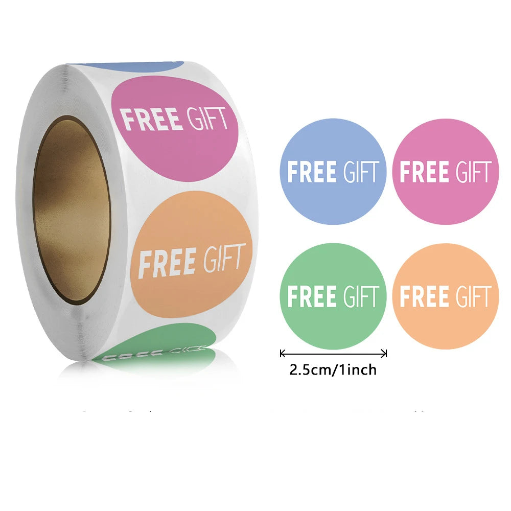 Stickers "Regalo Gratis - Free Gifts"