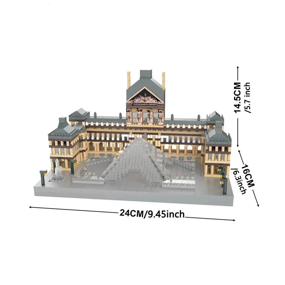 Mini Bloques de Construcción de la Torre Eiffel y escenarios de Francia 🏗️