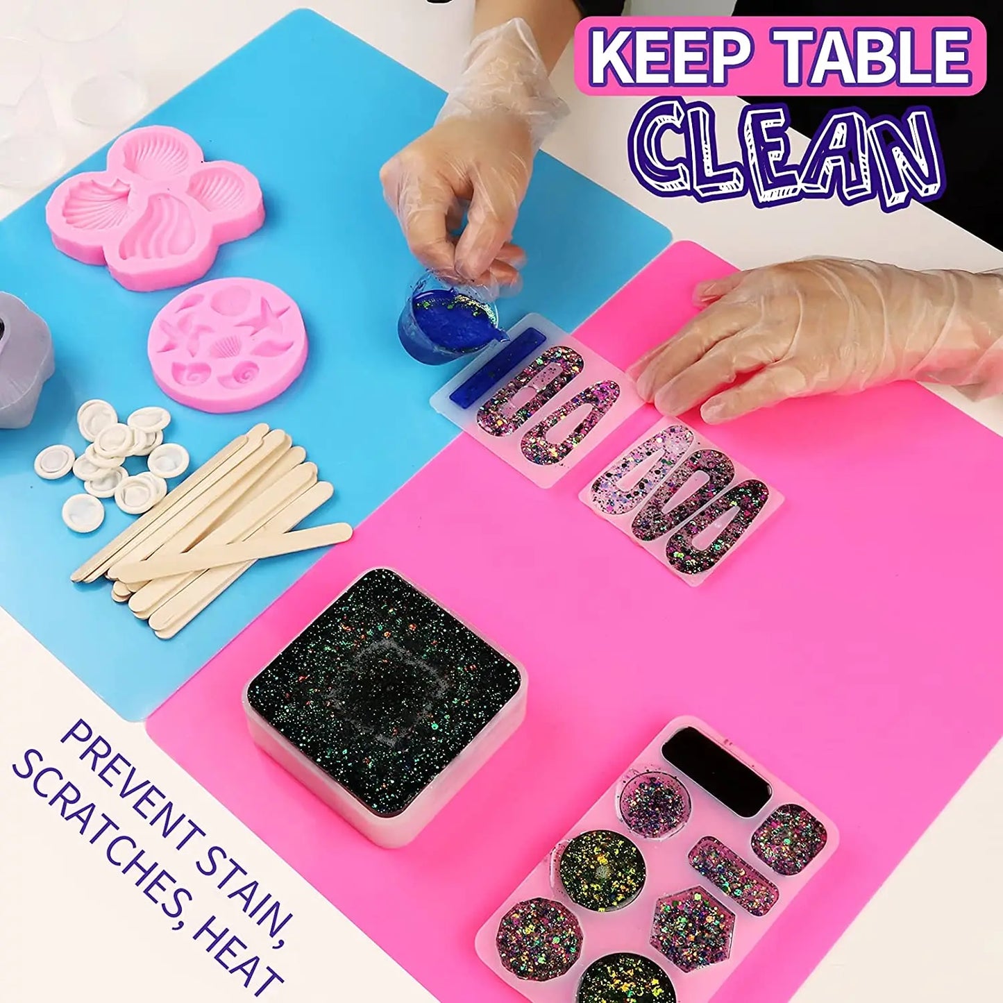 Lámina de Silicona Grande para Manualidades