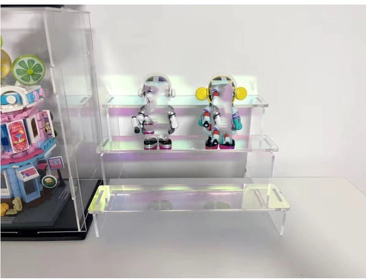 Estante Acrílico Colorido para Figuras