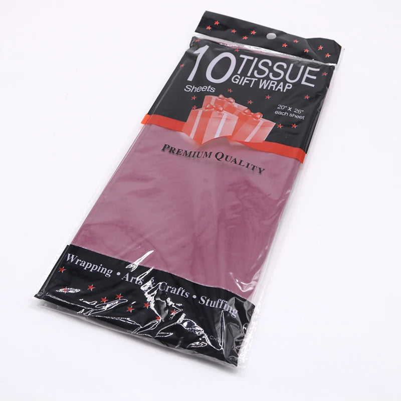 10 Hojas de Papel Tissue para Envoltura 🎁✨