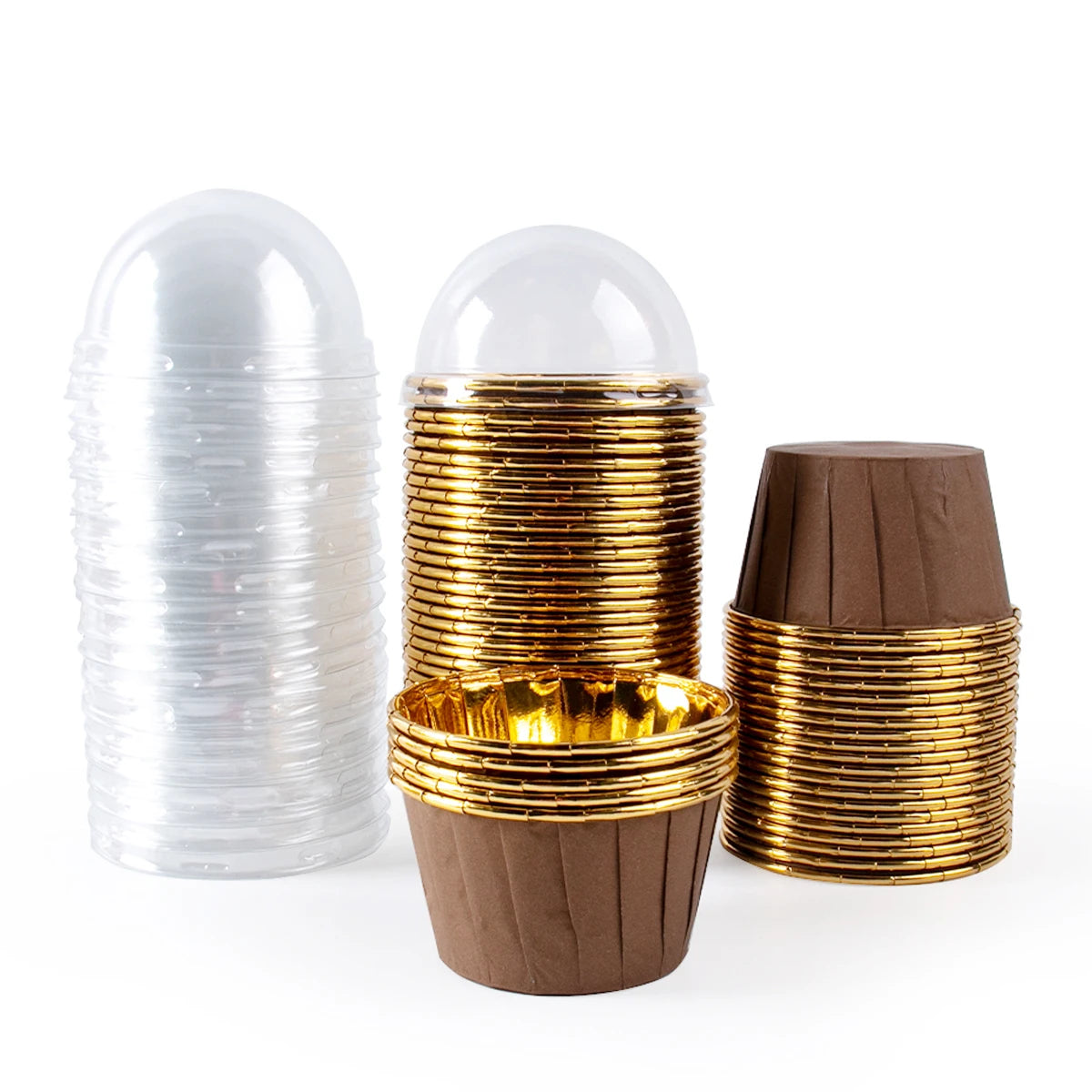 🧁✨ Set de 25/50 Moldes para Cupcakes