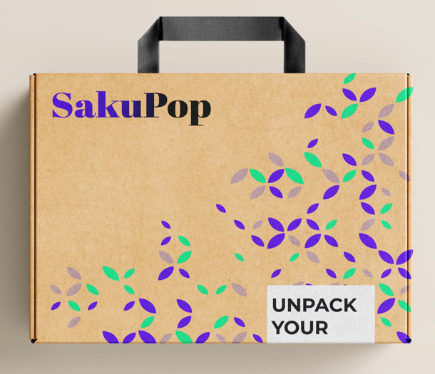 Caja Carton Corrugado Blanca Sakupop 📦◻️