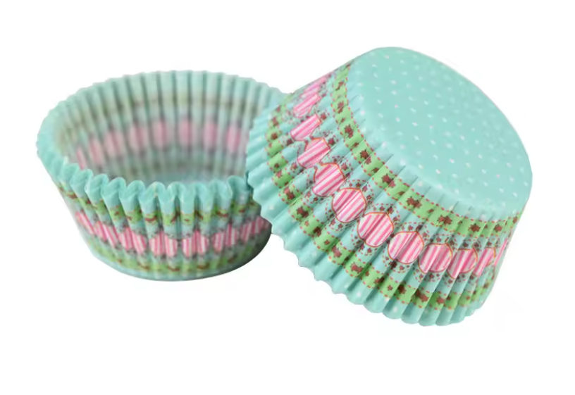 Set de 100 Moldes para Muffins y Cupcakes Multicolor 🧁🌈
