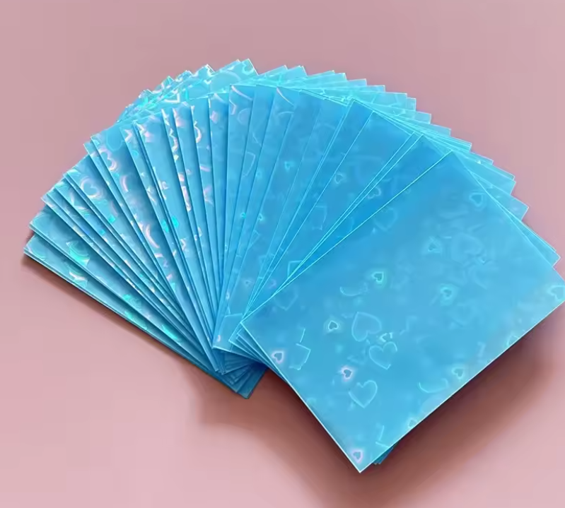 Fundas Photocard Kpop con Corazones Multicolor