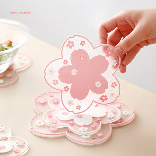 Set Posavasos Sakura X2 🌸