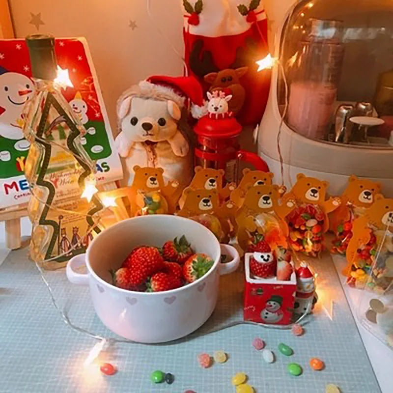 10Pcs Bolsitas de Dulces con Animales de la Jungla 🦁🐰