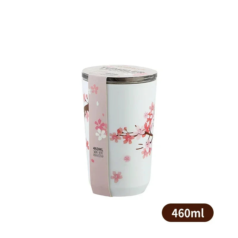 Termo Sakura en Acero Inoxidable 🌸☕