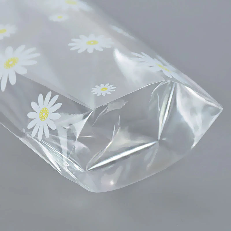 50Pcs Bolsitas Transparentes "Daisy" 🌼