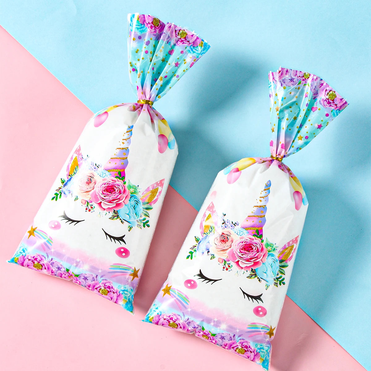Bolsitas de Dulces Temáticas de Unicornio (25/50/100Pcs) 🦄✨