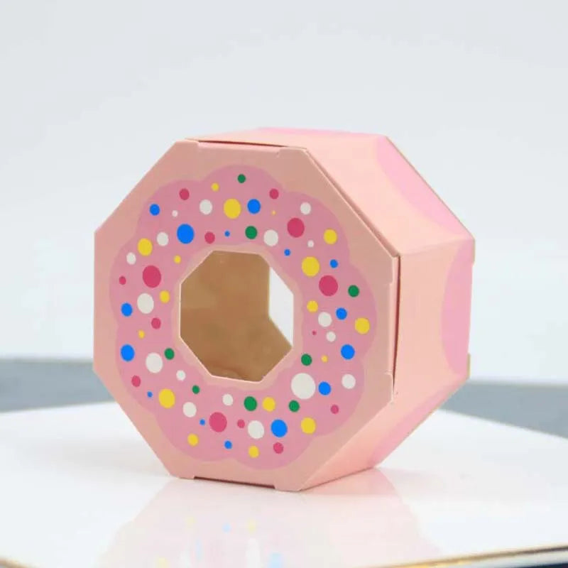 Set de 10 Cajas Temáticas de Donuts