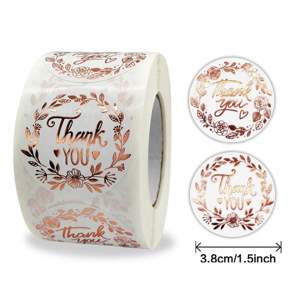 Stickers de Lujo Rose Golden