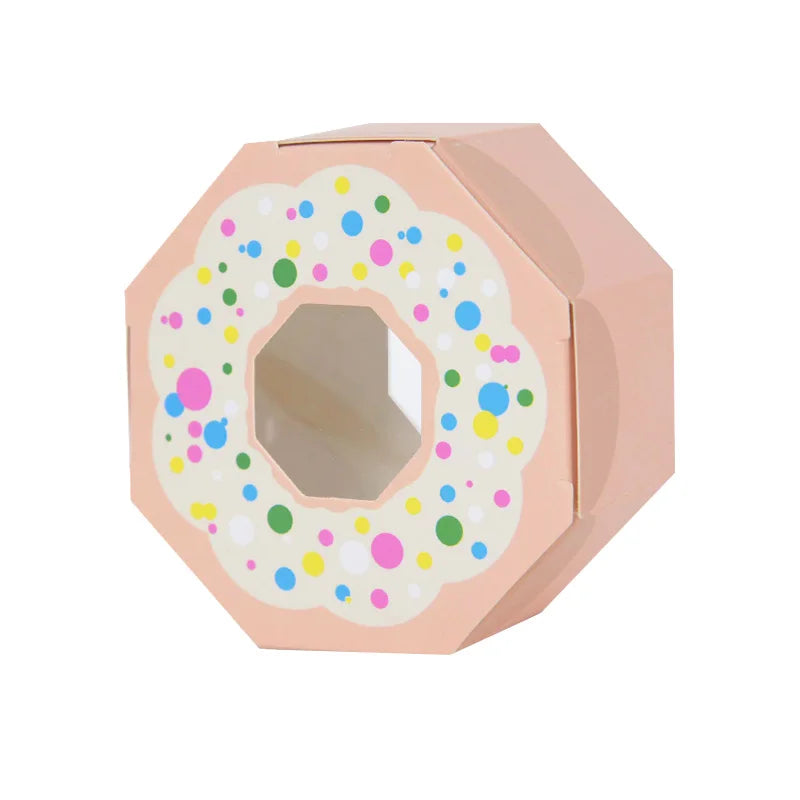Set de 10 Cajas Temáticas de Donuts